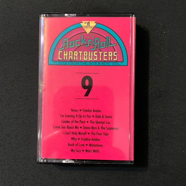 CASSETTE Chartbusters [tape 9] (1990) Frankie Avalon, Shangri-Las, Monotones