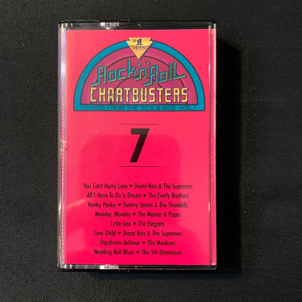 CASSETTE Chartbusters [tape 7] (1990) Monkees, Tommy James and the Shondells, Diana Ross