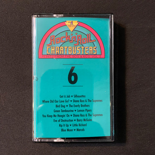 CASSETTE Chartbusters [tape 6] (1990) Silhouettes, Everly Brothers, Lemon Pipers, Barry McGuire