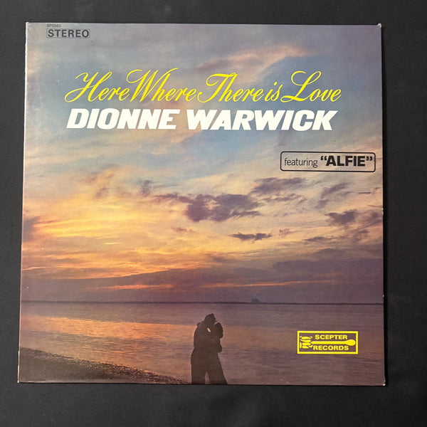 LP Dionne Warwick 'Here Where There Is Love' (1966) VG+/VG+ vinyl record