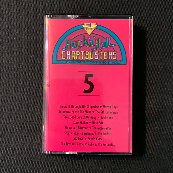 CASSETTE Chartbusters [tape 5] (1990) Marvin Gaye, 5th Dimension, Petula Clark