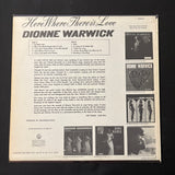 LP Dionne Warwick 'Here Where There Is Love' (1966) VG+/VG+ vinyl record