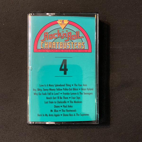 CASSETTE Chartbusters [tape 4] (1990) Four Aces, Frankie Lymon, Monkees, Diana Ross