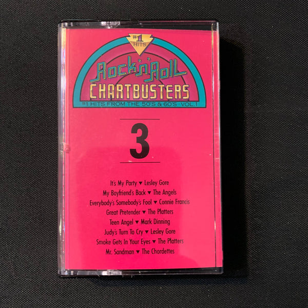 CASSETTE Chartbusters [tape 3] (1990) Lesley Gore, Connie Francis, Mark Dinning, Chordettes