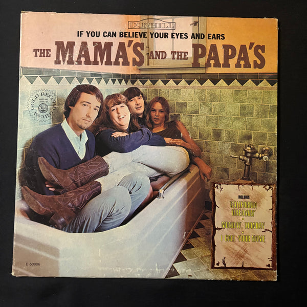 LP Mamas and the Papas 'If You Can Believe Your Eyes and Ears' (1966) VG/VG vinyl record