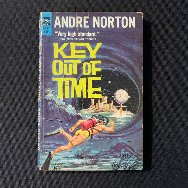 BOOK Andre Norton 'Key Out Of Time' (1963) Ace PB science fiction paperback