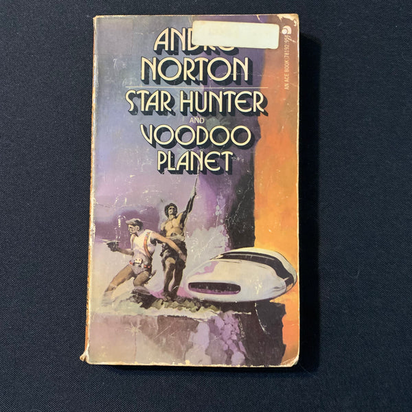 BOOK Andre Norton 'Star Hunter and Voodoo Planet' (1961) PB Ace 2-in-1 science fiction