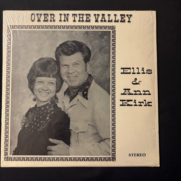 LP Ellis and Ann Kirk 'Over in the Valley' VG+/VG+ private label Christian gospel Toledo Ohio