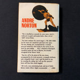 BOOK Andre Norton 'Uncharted Stars' (1969) PB Ace science fiction