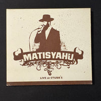 CD Matisyahu 'Live At Stubb's' (2005) digipak