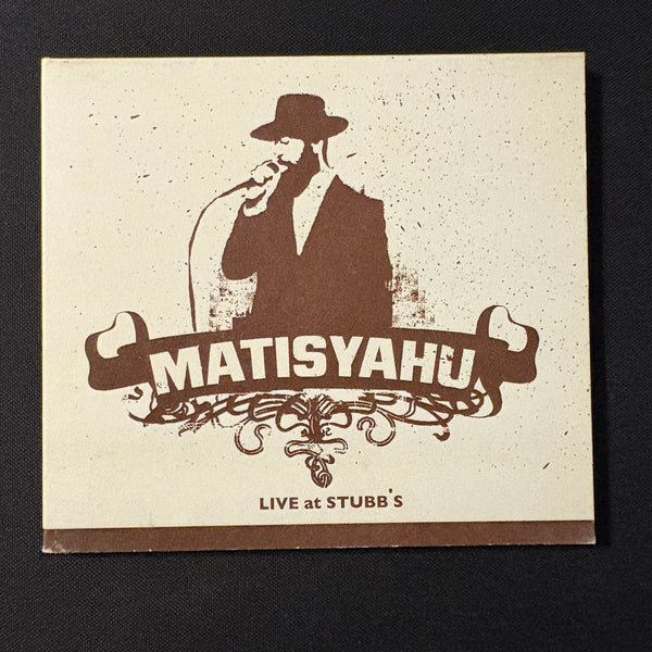 CD Matisyahu 'Live At Stubb's' (2005) digipak