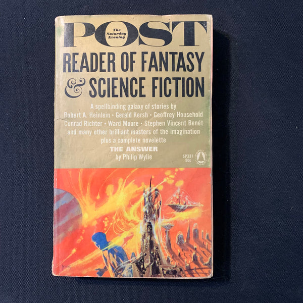 BOOK The Saturday Evening Post Reader Of Fantasy and Science Fiction (1963) Robert Heinlein