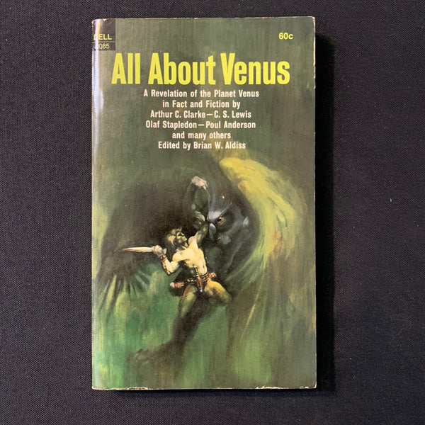 BOOK Brian W. Aldiss (ed) 'All About Venus' (1968) Arthur C. Clarke, Poul Anderson, C.S. Lewis