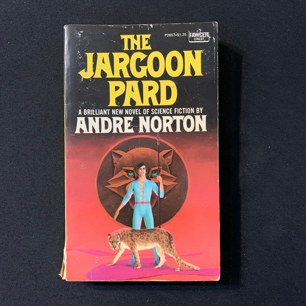 BOOK Andre Norton 'The Jargoon Pard' (1975) PB Fawcett science fiction paperback