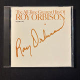 CD Roy Orbison 'All-Time Greatest Hits Volume Two' (1982) Pretty Paper, Oh Pretty Woman, Blue Bayou