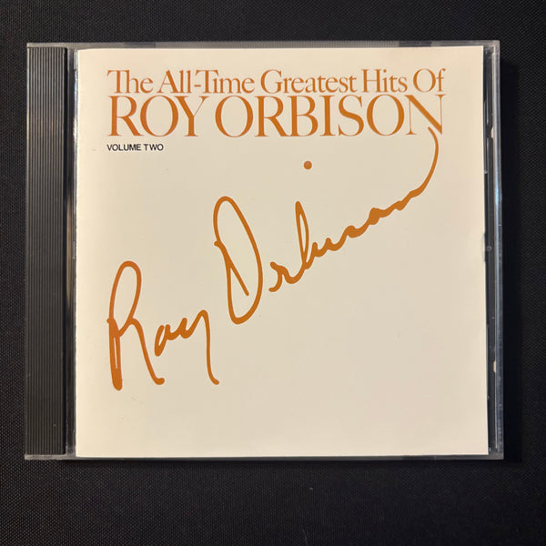 CD Roy Orbison 'All-Time Greatest Hits Volume Two' (1982) Pretty Paper, Oh Pretty Woman, Blue Bayou
