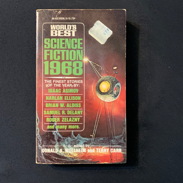BOOK Donald A. Wollheim, Terry Carr (ed) World's Best Science Fiction 1968 anthology