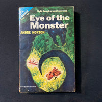 BOOK Andre Norton 'Sea Siege/Eye of the Monster' (1962) 2-in-1 Ace PB science fiction