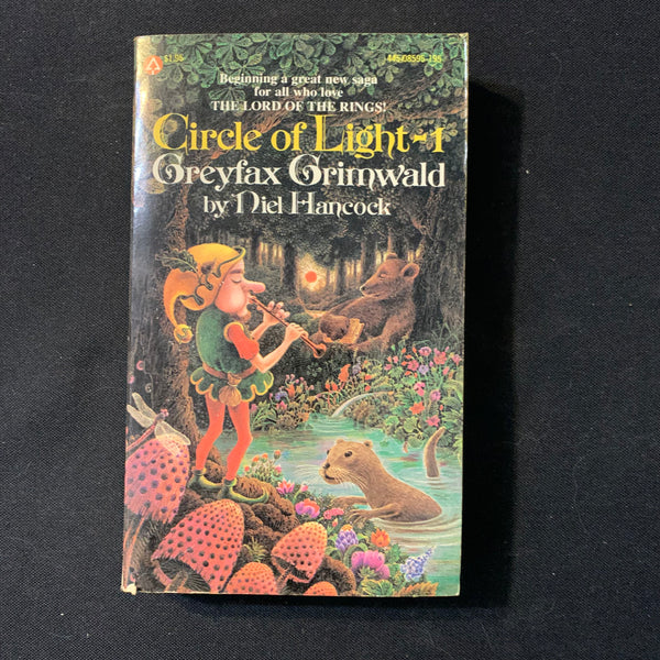 BOOK Niel Hancock 'Circle Of Light #1: Greyfax Grimwald' (1977) PB fantasy