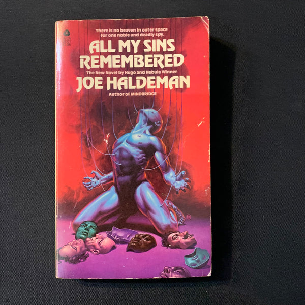 BOOK Joe Haldeman 'All My Sins Remembered' (1978) PB science fiction paperback