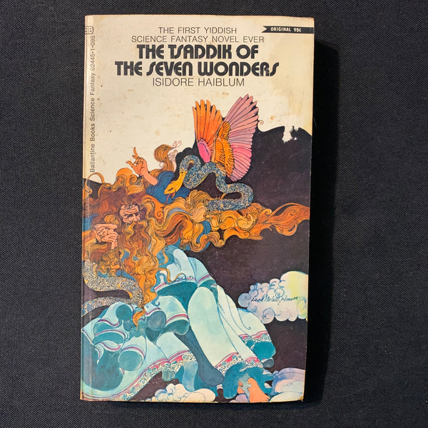 BOOK Isidore Haiblum 'The Tsaddik Of the Seven Wonders' (1971) PB Yiddish science fiction