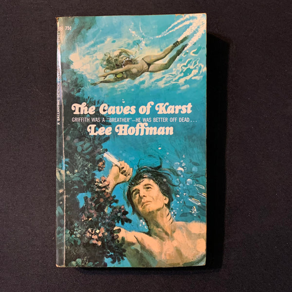 BOOK Lee Hoffman 'The Caves of Karst' (1969) PB science fiction