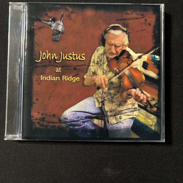 CD John Justus 'At Indian Ridge' (2007) Toledo Ohio guitar fiddle legend