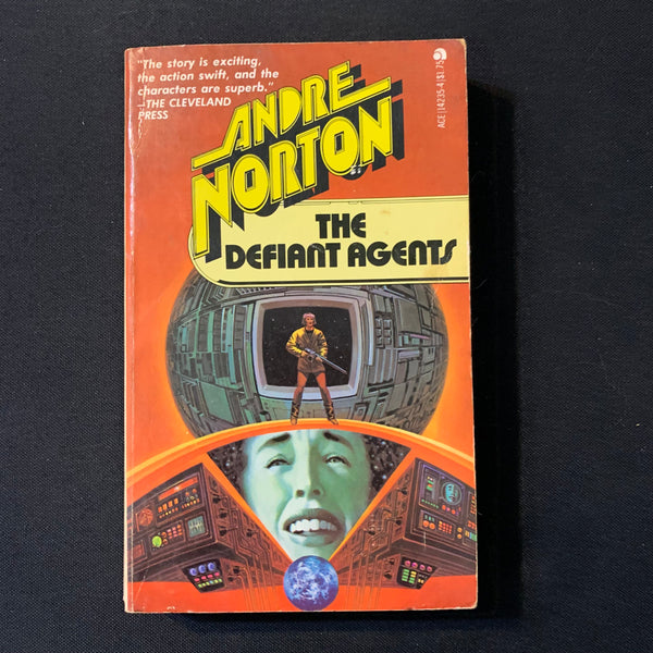 BOOK Andre Norton 'The Defiant Agents' (1978) Ace PB science fiction