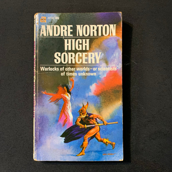 BOOK Andre Norton 'High Sorcery' (1970) Ace PB science fiction paperback fantasy