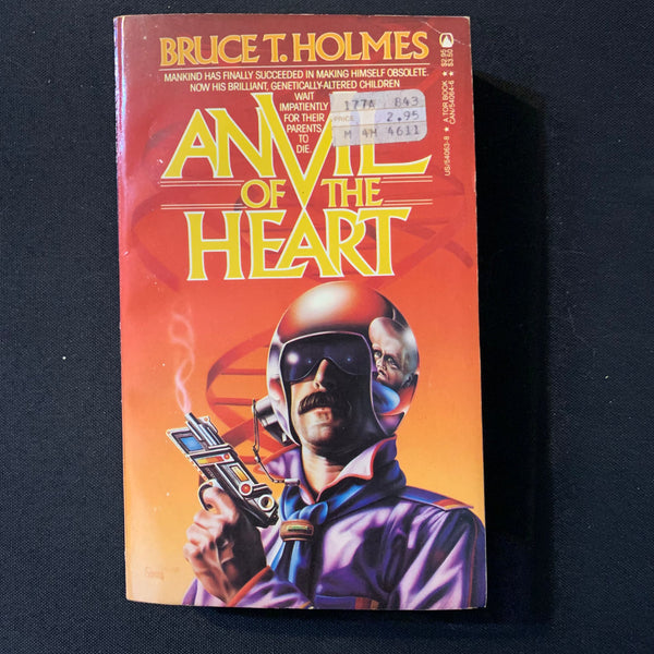 BOOK Bruce T. Holmes 'Anvil Of the Heart' (1984) PB science fiction paperback