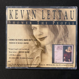 CD Kevyn Lettau 'Shower the People' (1994) soft rock jazz 1 track DJ radio promo single