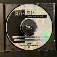 CD Kevyn Lettau 'Shower the People' (1994) soft rock jazz 1 track DJ radio promo single