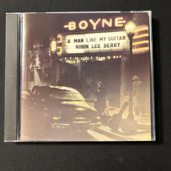 CD Robin Lee Berry 'A Man Like My Guitar' (1995) northern Michigan folk jazz