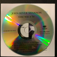 CD John River Shannon 'Time Was a Lie' (2012) advance promo jazz guitarist