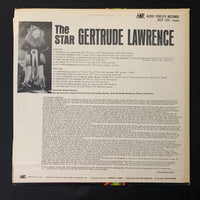 LP Gertrude Lawrence 'The Star' (1968) vinyl record English theater