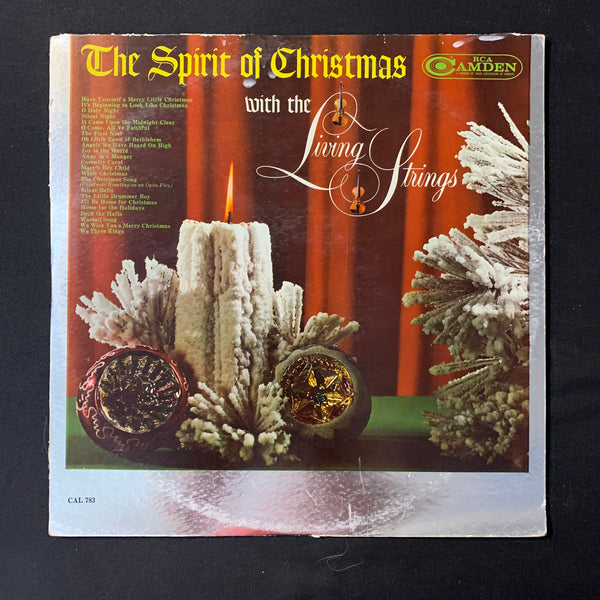 LP Living Strings 'Spirit of Christmas' (1963) Johnny Douglas vinyl record