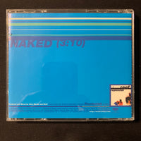 CD Reef 'Naked' (1996) 1 track radio DJ promo single sticker on case front