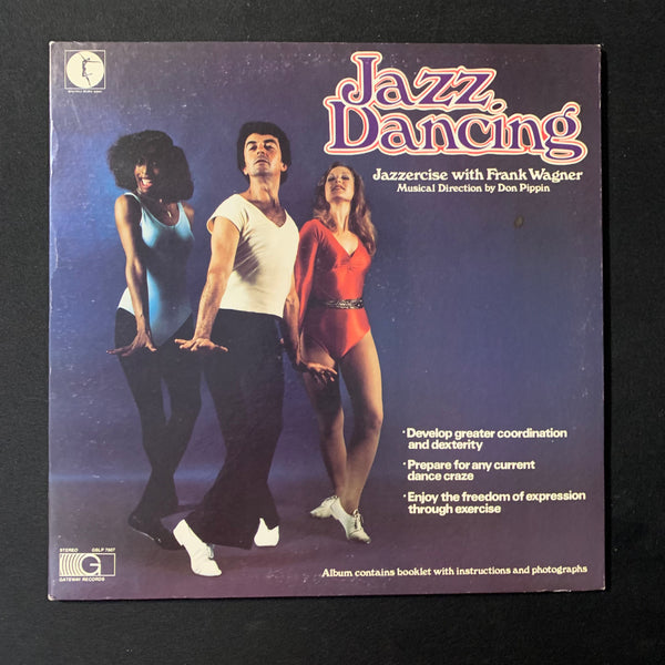 LP Frank Wagner 'Jazz Dancing' (1977) gatefold exercise record with instructional booklet VG+/VG+