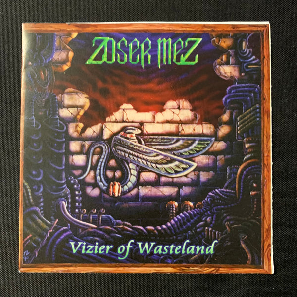 CD Zoser Mez 'Vizier of Wasteland' (2007) advance promo in PVC sleeve