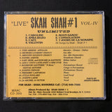 CD Skah-Shah #1 Unlimited 'Live Vol. IV' Haitian music