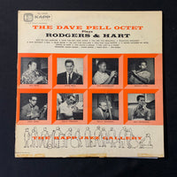 LP Dave Pell Octet 'Plays Rodgers and Hart' (1956) clean vinyl record