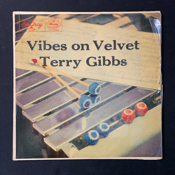 LP Terry Gibbs 'Vibes On Velvet' (1955) light cool jazz easy listening vinyl record