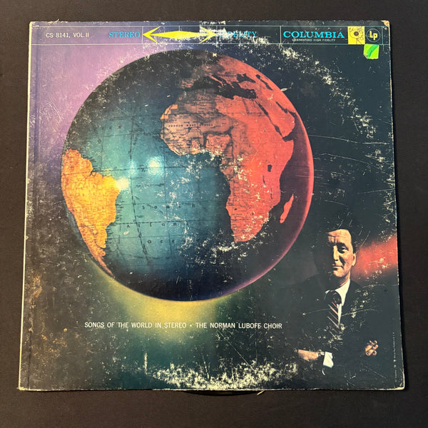 LP Norman Luboff Choir 'Songs Of the World In Stereo' (1958) VG/VG vinyl record