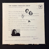 LP Barbra Streisand 'The Barbra Streisand Album' (1963) VG+/VG+ vinyl record