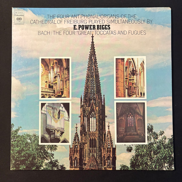 LP E. Power Biggs 'Bach: The Four Great Toccatas and Fugues' (1974) Cathedral of Freiburg