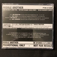 CD Middle Brother self-titled (2011) advance promo DJ Dawes, Deer Tick, Delta Spirit project