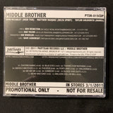 CD Middle Brother self-titled (2011) advance promo DJ Dawes, Deer Tick, Delta Spirit project