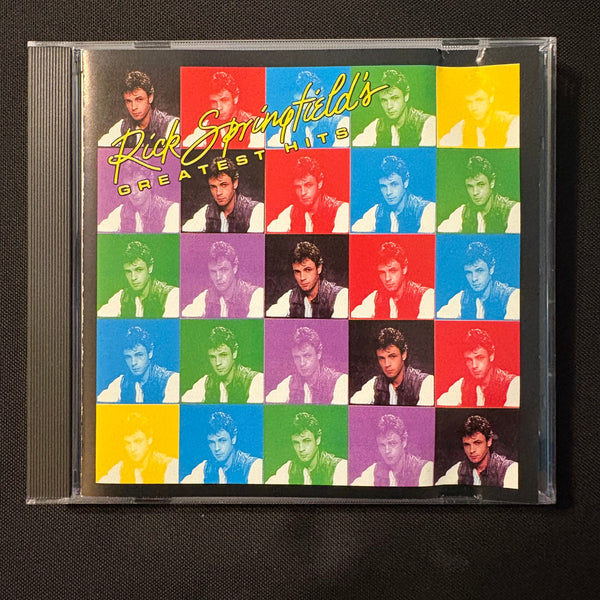 CD Rick Springfield 'Greatest Hits' (1989) Jessie's Girl, Don't Talk To Strangers