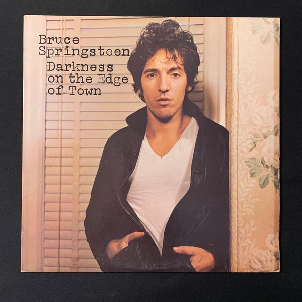 LP Bruce Springsteen 'Darkness On the Edge of Town' (1978) VG+/VG+ Badlands vinyl record