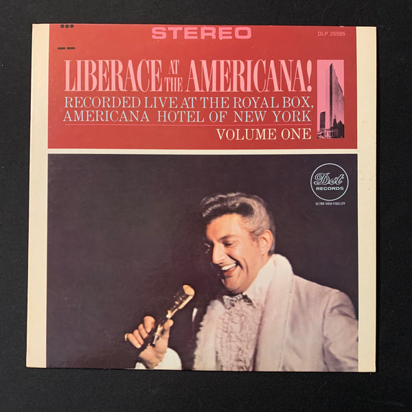 LP Liberace 'At the Americana Vol. 1' (1964) VG+/VG+ vinyl record